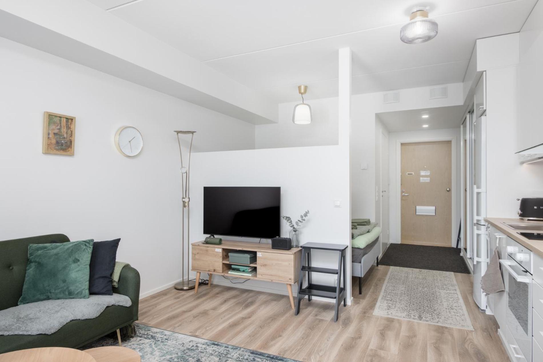New Studio Apartment With Free Parking Kuopio Exterior foto